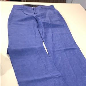 Wide legged linen dress pants